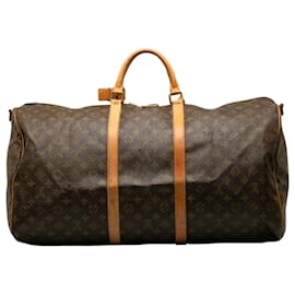 Louis Vuitton-Louis Vuitton Keepall Bandouliere 60-Castaño