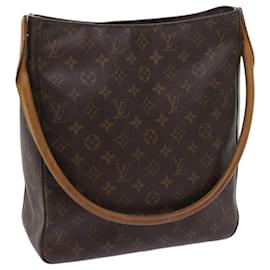 Louis Vuitton-LOUIS VUITTON Monogram Looping GM Shoulder Bag M51145 LV Auth 64251-Monogram