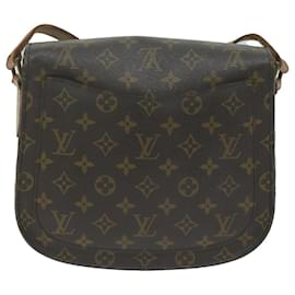 Louis Vuitton-LOUIS VUITTON Monogram Saint Cloud GM bolsa de ombro M51242 LV Auth bs11495-Monograma