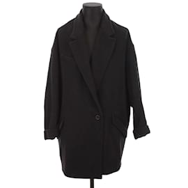 Isabel Marant-Wool coat-Black