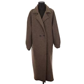 Autre Marque-Wool coat-Brown