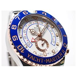 Rolex-ROLEX YACHT-MASTERII SS x Everose Gold combination Benz Hand 116681 '20 Mens-Silvery