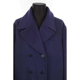 Céline-Wool coat-Purple