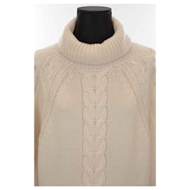 Eric Bompard-Cashmere sweater-Beige