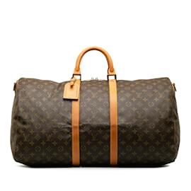 Louis Vuitton-LOUIS VUITTON Travel bags-Brown