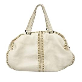 Bottega Veneta-BOTTEGA VENETA Handbags-White