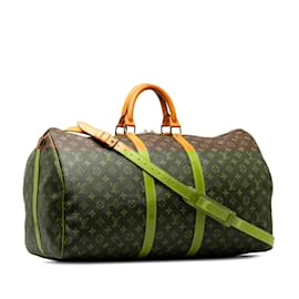 Louis Vuitton-LOUIS VUITTON Travel bags-Brown
