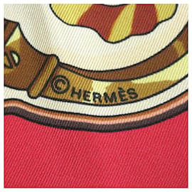 Hermès-HERMÈS CARRÉ 90-Rouge