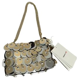 Paco Rabanne-Handtaschen-Silber Hardware,Gold hardware