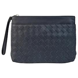 Bottega Veneta-Bottega Veneta Intrecciato-Azul marinho