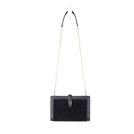 Claudie Pierlot Bolsa de couro Preto