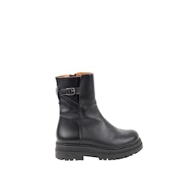 Claudie Pierlot-Leather boots-Black