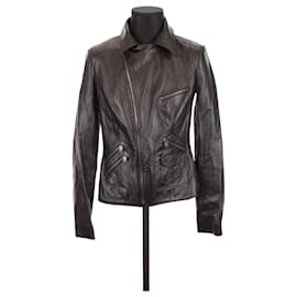Jitrois-Leather coat-Black