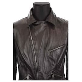 Jitrois-Leather coat-Black