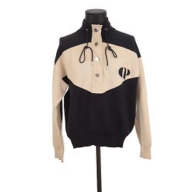 Claudie Pierlot Sweatshirt aus Baumwolle Blau