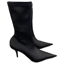 Balenciaga-BALENCIAGA  Ankle boots T.eu 40 cloth-Black