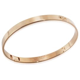 Hermès-Hermès H d'Ancre Bracelet in 18k Rose Gold 0.07 ctw-Other