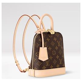Louis Vuitton-LV Alma Backpack new-Brown