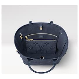 Louis Vuitton-LV Neverfull empreinte marine neuf-Bleu