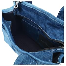 Marc Jacobs-Bolsa de viagem pequena em algodão jeans azul-Azul