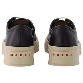 Baskets à Lacets Pablo - Marni - Noir - Cuir Noir