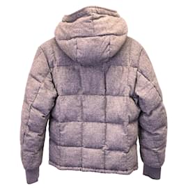 Moncler-Moncler Cezzane Puffer Jacket in Grey Cotton-Grey