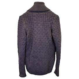 Maison Martin Margiela-MM6 Cardigan Maison Margiela en laine grise-Gris