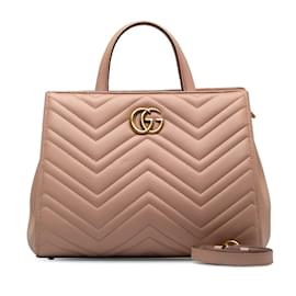 Gucci-Gucci GG Marmont Matelasse Tote Bag  Leather Tote Bag 448054 in Good condition-Other