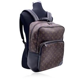 Louis Vuitton-Monogramme Macassar Toile Dean Sac à dos M45335-Marron