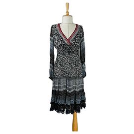 Robe Anna Sui Multicolore en Viscose Multicolore
