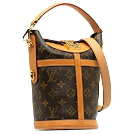 Louis Vuitton-Bolsa de viaje con monograma marrón de Louis Vuitton-Castaño