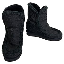 Mou Boots-bottines-Noir