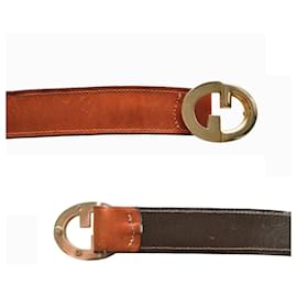 Gucci-Belts-Brown