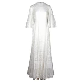 Dior-SS20 Runway White Lace Maxi Dress-White