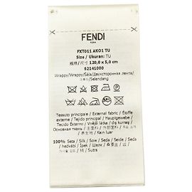 Fendi Avvolgente monogramma grigio Grigio