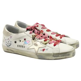 Golden Goose-Co-creation Super-Star Sneakers-White