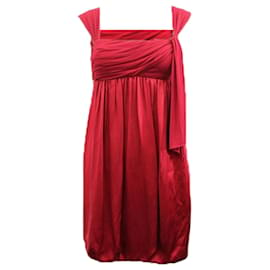 Autre Marque-Mini-robe rouge foncé-Rouge