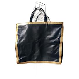 Bottega Veneta-Bottega Veneta Tote bag-Black,Golden