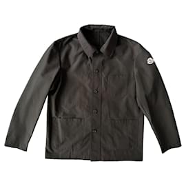 Moncler-Moncler black city jacket-Black