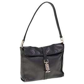 Gucci-GUCCI Jackie Sac à Bandoulière Cuir Noir 001 3734 Ep d'authentification2978-Noir