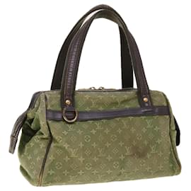 Louis Vuitton-LOUIS VUITTON Monogram Mini Josephine PM Hand Bag TST Khaki M92415 LV Auth 65059-Other