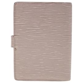 Louis Vuitton-LOUIS VUITTON Epi Agenda PM Day Planner Cover Lilac R2005B LV Auth 65179-Other