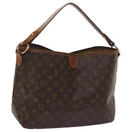 Louis Vuitton-LOUIS VUITTON Monogram Delightful PM bolsa de ombro M50154 Autenticação de LV 64841-Monograma