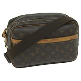 Louis Vuitton-LOUIS VUITTON Monogram Reporter PM Shoulder Bag M45254 LV Auth 64955-Monogram