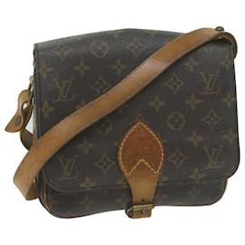 Louis Vuitton-LOUIS VUITTON Monogram Cartouchiere MM Shoulder Bag M51253 LV Auth 62675-Monogram