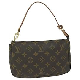 Louis Vuitton-LOUIS VUITTON Monogram Pochette Accessoires Pouch M51980 LV Auth yk10134-Monograma