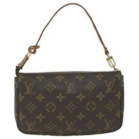 Louis Vuitton-Estuche para accesorios de bolsillo con monograma de LOUIS VUITTON M51980 LV Auth yk10134-Monograma