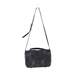 Saint Laurent-Leather Handbag-Black