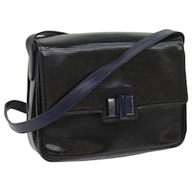 Gucci-Bolsa de ombro GUCCI em couro preto Auth ep2943-Preto