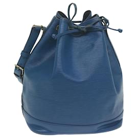 Louis Vuitton-LOUIS VUITTON Epi Noe Shoulder Bag Blue M44005 LV Auth 64990-Blue